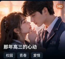 高三爱情故事短剧在线观看《那年高三的心动》校园短剧海报