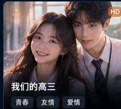 高三爱情故事短剧在线观看《我们的高三》青春短剧海报